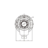 BS Hollow Hydraulic Rotary Cylinder - Big-tools Industrial Supply Tools for Metal Cutting